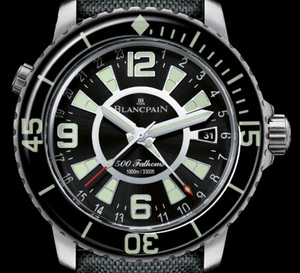 Blancpain 500 Fathoms GMT : une véritable plongeuse voyageuse…