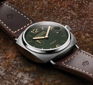 Panerai Radiomir 8 Days Titane 45 mm : l'horloger florentin se met au vert