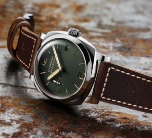 Panerai Radiomir 1940 3 jours acier 47 mm : verte, chic et sportive