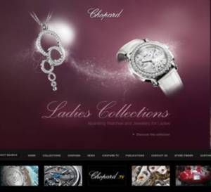 Chopard annonce le lancement de son nouveau site Internet : www.chopard.com