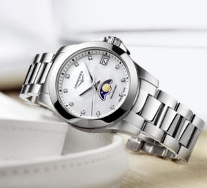 Longines Conquest Phases de Lune : une sportive élégante