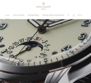 Patek Philippe présente son tout nouveau site Patek.com
