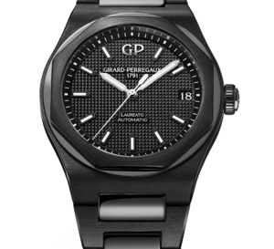 Girard-Perregaux : quand sa Laureato se pare de céramique noire