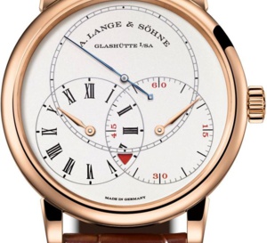 Richard Lange Seconde Sautante : l'or rose après le platine