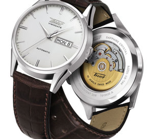 Tissot Visodate 1957 : une montre « jour/date » automatique au design vintage à moins de 500 euros