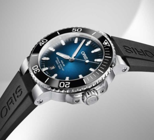 Oris Clipperton Limited Edition : cadran bleu lagon