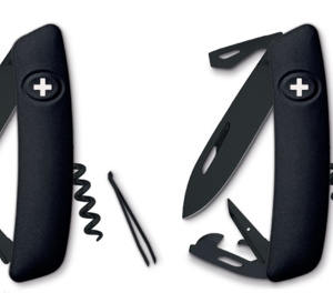 Swiza D01 et D03 Allblack : le couteau suisse entièrement noir