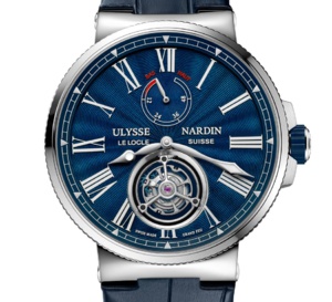 Ulysse Nardin Marine Tourbillon : un tourbillon sportif en acier à moins de 30.000 euros