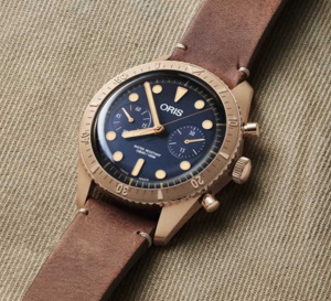 Oris : un chrono en bronze en l'honneur de Carl Brashear