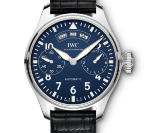 IWC : une Montre d'Aviateur Calendrier Annuel avec cadran laqué