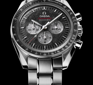 Omega Speedmaster Professional Apollo-Soyuz 35th Anniversary : équipé d’un cadran en meteorite