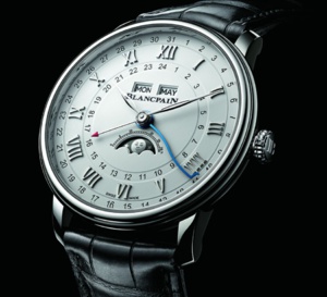 Blancpain Villeret Quantième GMT acier