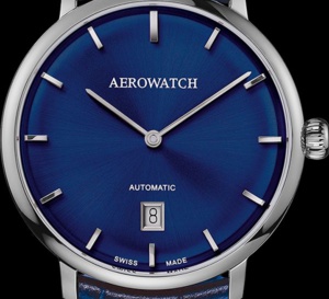 Aerowatch Héritage Slim : l'essentiel en deux aiguilles-date