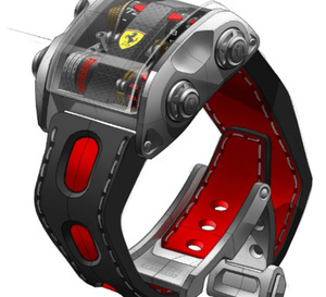 Cabestan crée une montre Ferrari proposée uniquement aux clients de la marque automobile au cheval cabré !