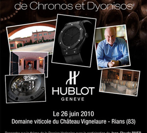 Passion Horlogère organise une rencontre avec Hublot le 26 juin dans le sud de la France