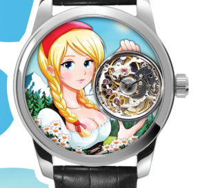 Manga'ch : la montre coquine de Claude Meylan