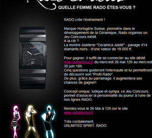 Jeu Rado : quelle femme êtes-vous ?