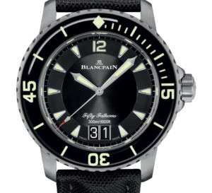 Blancpain lance sa Fifty Fathoms dans une version Grande Date