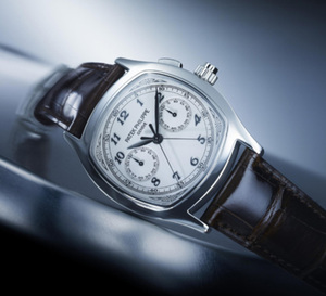 Chronographe mono-poussoir à rattrapante Patek Philippe 5950A : a comme acier