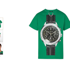 Louis Vuitton : un t-shirt "Watch oversized"