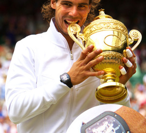 Rafael Nadal remporte Wimbledon avec sa Richard Mille RM 027 au poignet Rafael Nadal remporte Wimbledon avec sa Richard Mille RM 027 au poignet