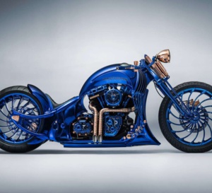 Bucherer présente une Harley Davidson Blue Edition