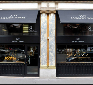 Jaquet Droz ouvre au 8 rue de la Paix à Paris