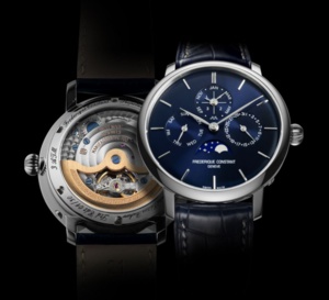 Frédérique Constant : un QP Manuf' bleu pour Bucherer