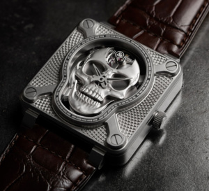 Bell &amp; Ross BR01 Laughing Skull : futur collector... sans rire !