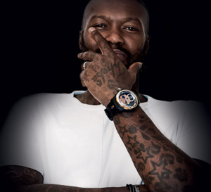 Djibril Cissé : une Corum Bubble 52 si Cissé !