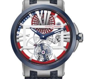 Ulysse Nardin Executive Skeleton Tourbillon Stars &amp; Stripes