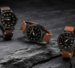 MeisterSinger Black Line : le noir se fait monoaiguille