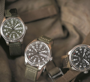 Hamilton Khaki Field Camouflage : in the army now