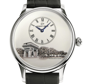 Jaquet Droz Petite Heure Minute édition spéciale Paris : série limitée à huit exemplaires