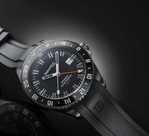 Eberhard Scafograf GMT The Black Sheep