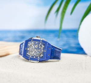 Chrono Hublot Spirit of Big Bang Blue : le grand bleu