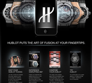 Hublot lance son application pour iPhone et iPod Touch