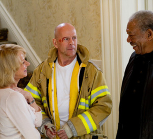 RED : Morgan Freeman porte une Portugaise IWC