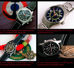 27 novembre 2010 : vente de montres militaires TOT par Gros &amp; Delettrez