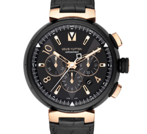 Tambour All Black and Gold : imposant chrono pour hommes