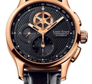 Louis Erard chronographe 1931 : la vie en or rose