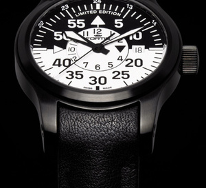 Fortis B-42 Flieger Black Cockpit GMT : Limited Edition 2012 : une montre lumineuse…