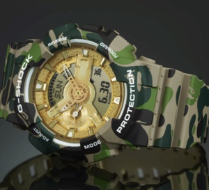 G-Shock x BAPE : deux icônes nippones