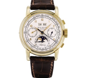 Sotheby's Genève : vente aux enchères d'une Patek "Asprey" 2499 d'exception