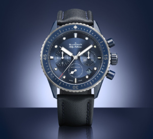 Blancpain : un chrono Bathyscaphe Bucherer Blue Editions