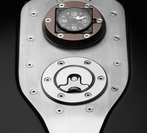 Une Bell &amp; Ross BR01 Carbon rythme le temps de la Harley-Davidson Nacsafe Racer Bell &amp; Ross