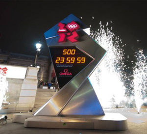 Londres 2012 : Omega lance l’horloge du compte à rebours marquant le cap des 500 jours avant les J.O.