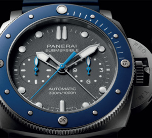 Panerai Submersible chrono édition Guillaume Néry