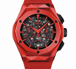 Hublot Classic Fusion Chronograph Orlinski Ceramic : rouge passion