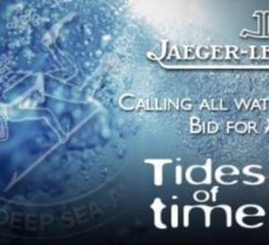 Jaeger-LeCoultre Time of Tide : troisième vente aux enchères pour la préservation des sites marins